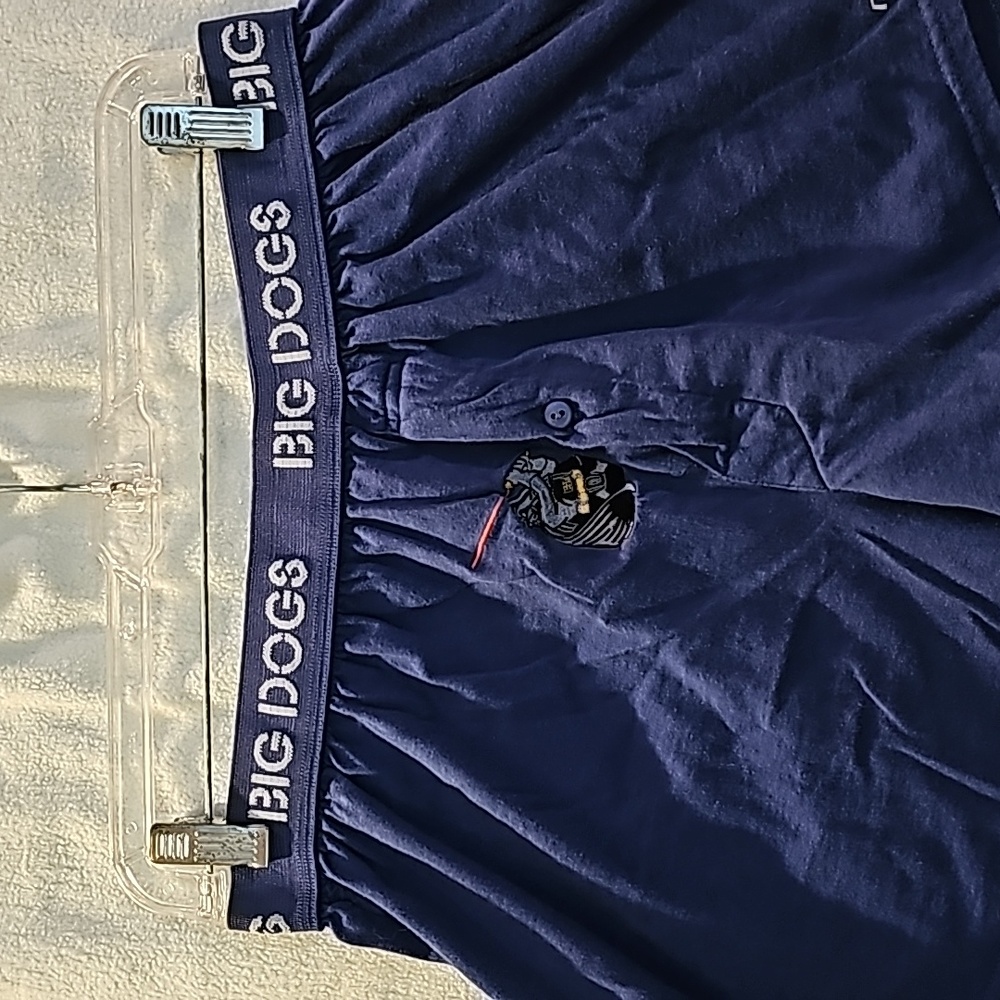 Vintage Men's L Big Dogs Dog Wars Boxers Blue